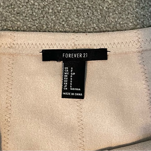 Forever 21 Suede Mini Skirt - Picture 3 of 6